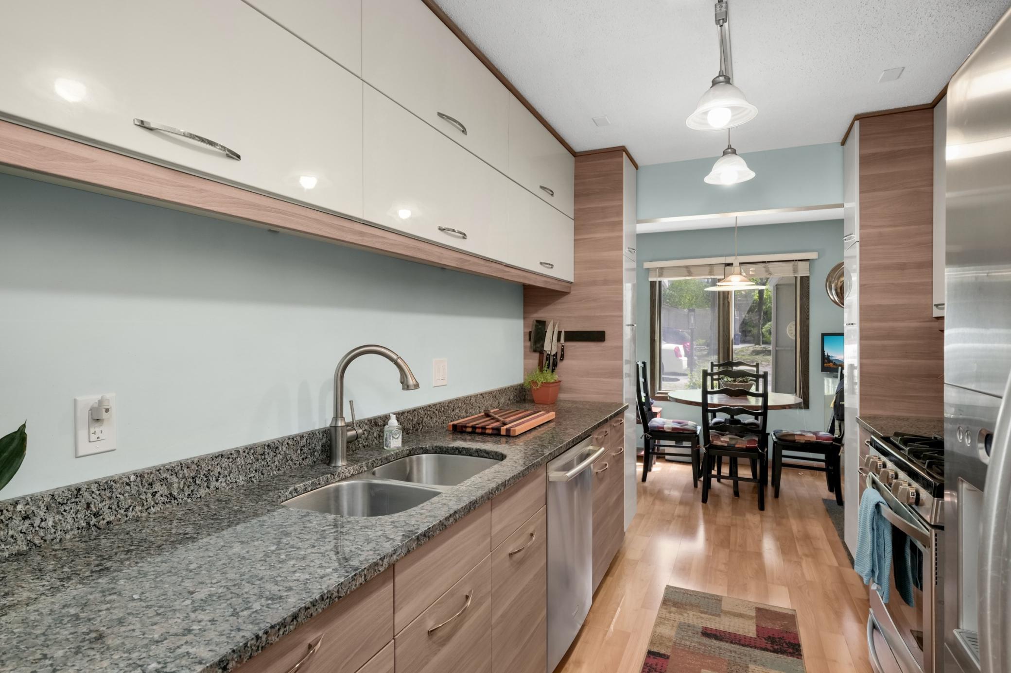 Granite counters and clean lines