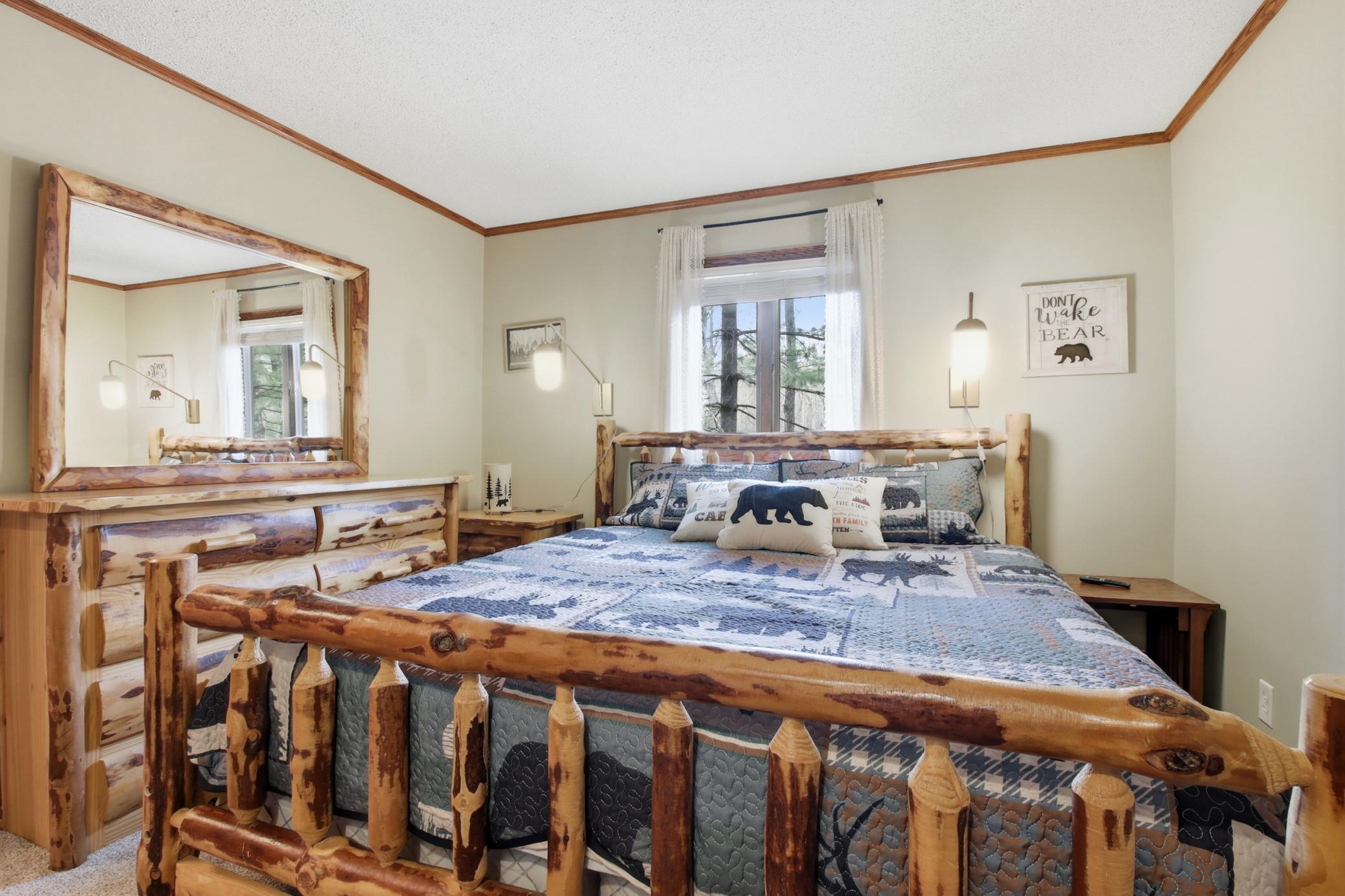 Main level bedroom