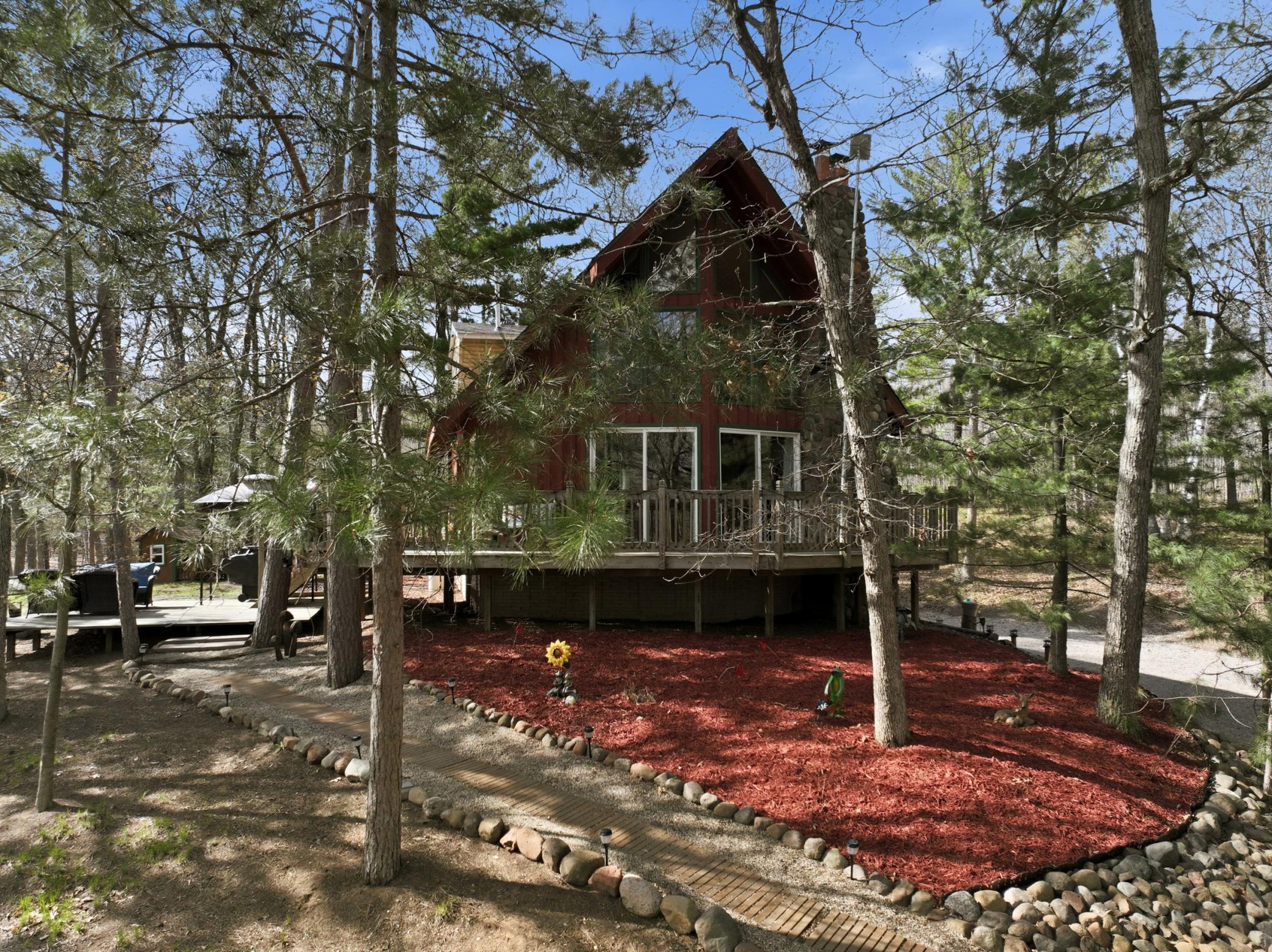 There is so much outdoor space to enjoy. A wrap around and multiple deck levels, and firepit, are perfect for the outdoor lover.