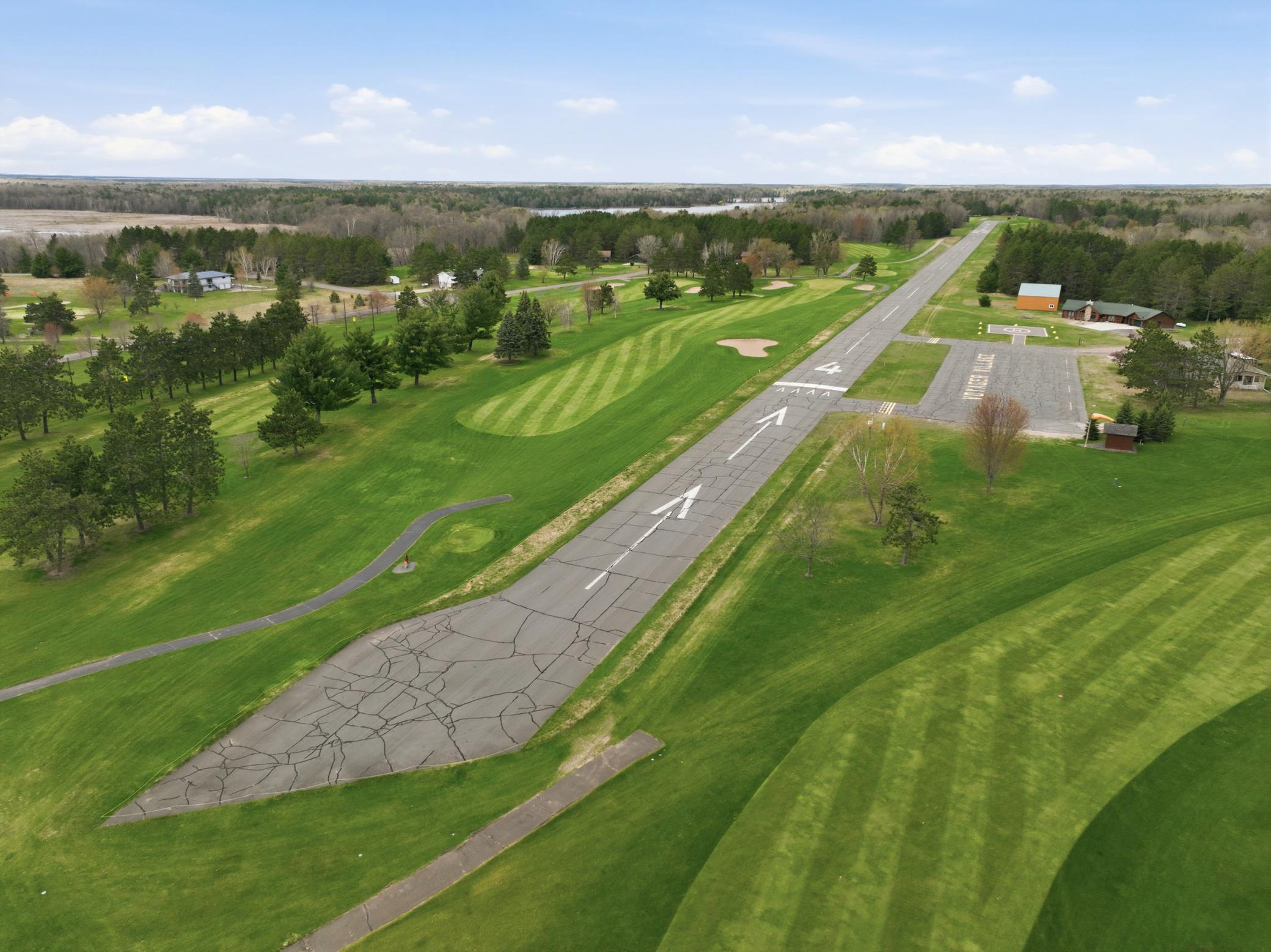 Stop by the Club house, I recommend it. Fly-ins an occasional site for small planes. It is really a unique community and fun to see.