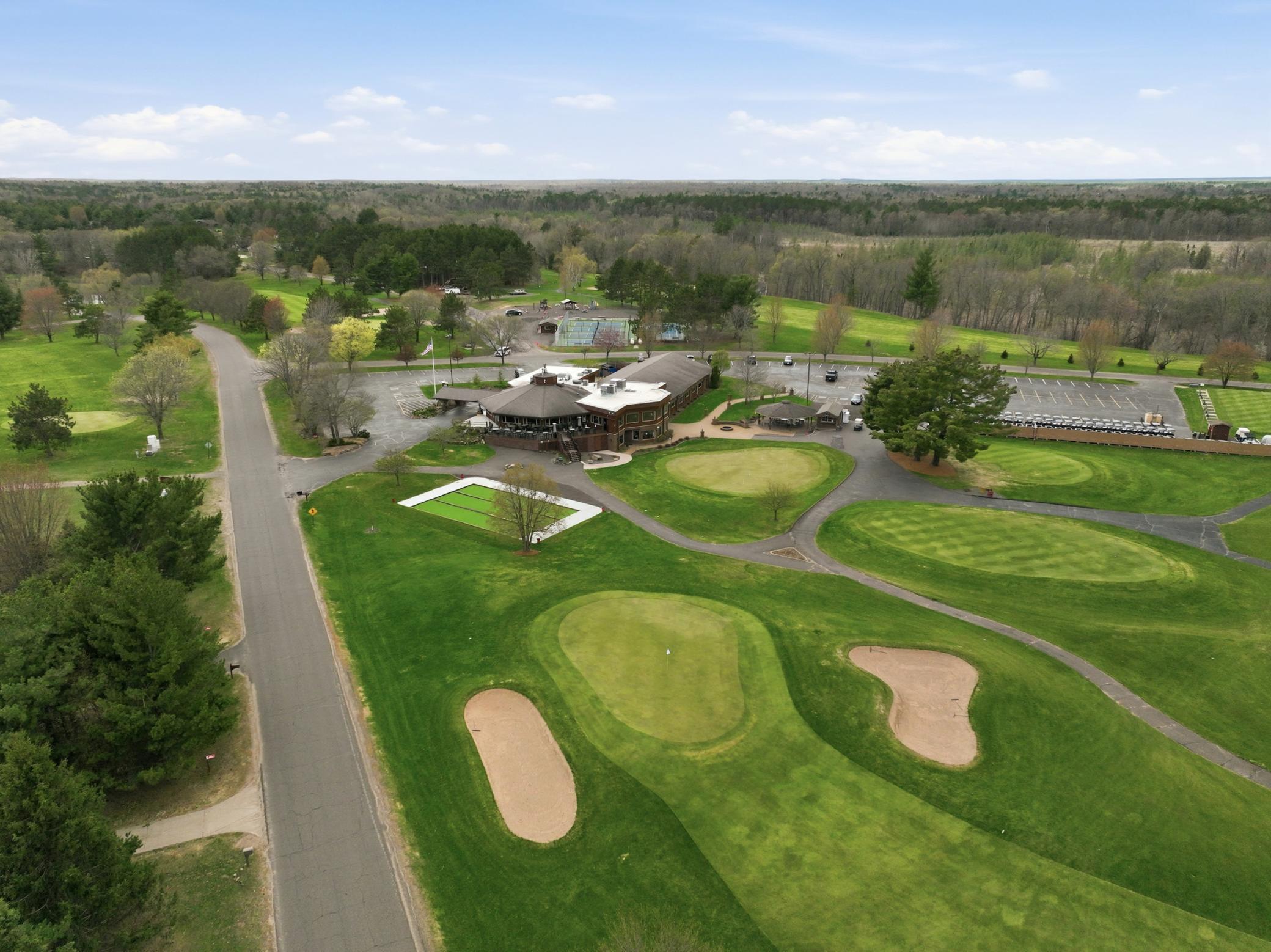 The shared amenities offered within the Community offer a swimming pool, fitness center, bocce pit, pickleball courts, cross country ski trails, playground, golf ( additional fees apply), shared beach access, an airstrip and more.