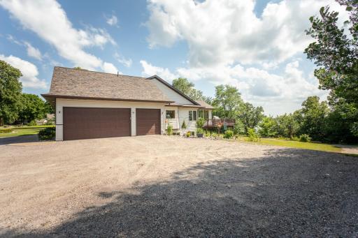 Easy access to the 3-car garage and backyard