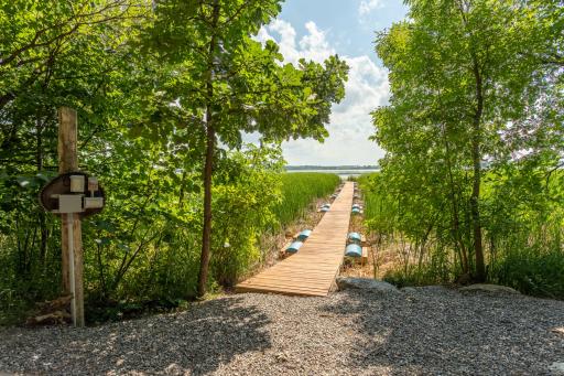 Enjoy effortless access to the water from the floating dock while experiencing the peaceful sounds of loons and the abundant wildlife that make Minnesota lakes so special