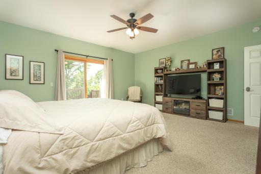 Wake up to peaceful views and abundant natural light