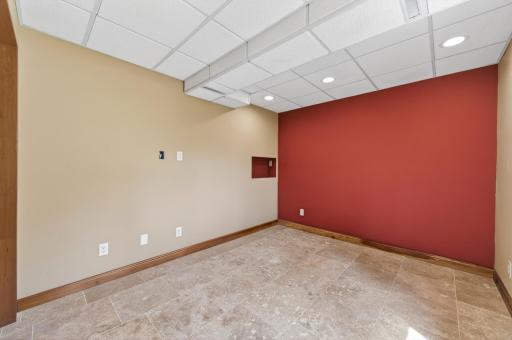 Third bedroom in the lower level makes a perfect guest suite.
