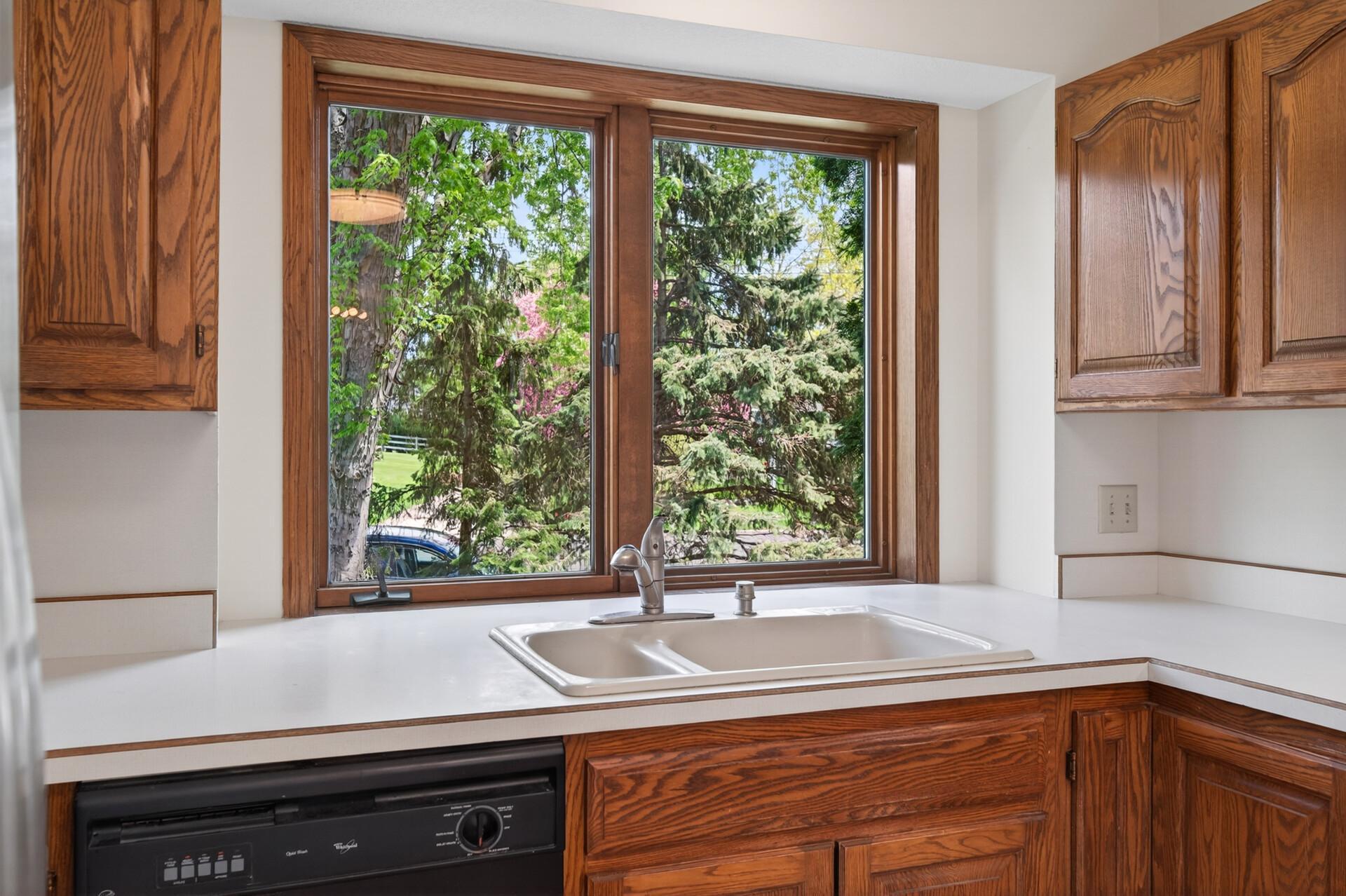 Lovely views from every room of this home.