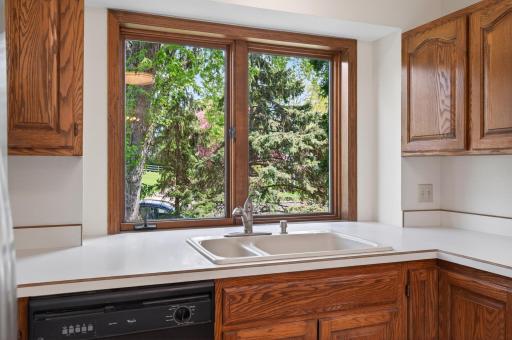 Lovely views from every room of this home.