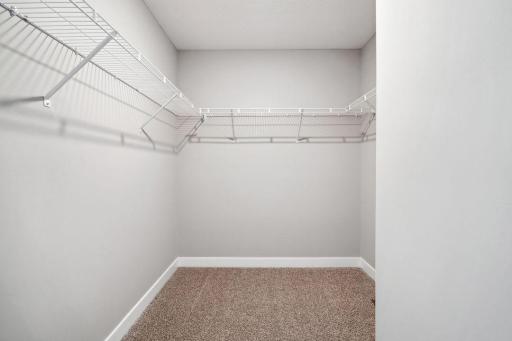 Large primary closet.