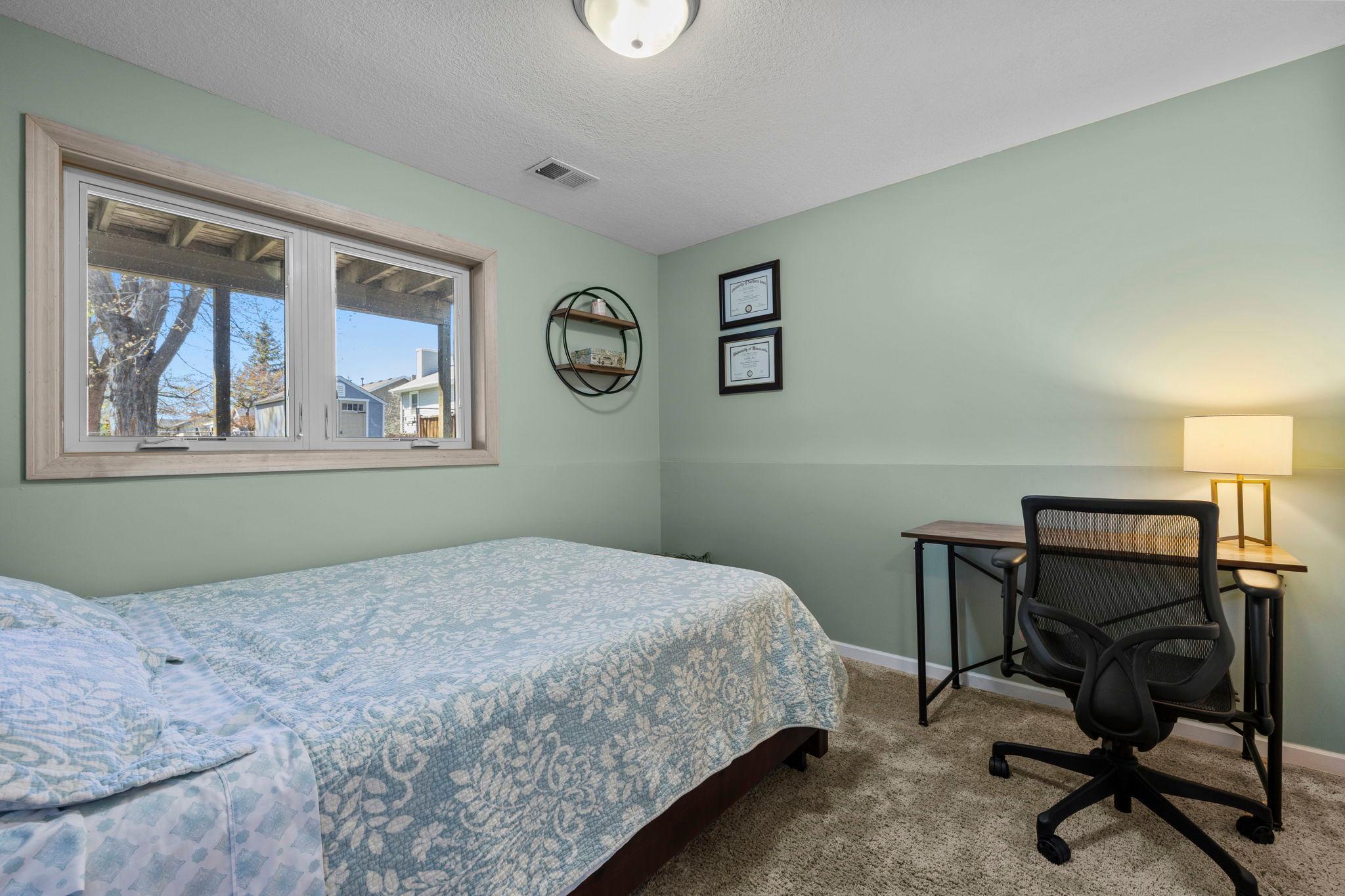 Great versatile space for bedrooms, office, hobby space, and more! Another bathroom and multiple storage options, including a large under-stair closet, make this level as practical as it is comfortable.