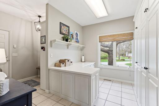 The butlerâs pantry adds even more storage and a convenient staging area for entertaining. The space feels thoughtfully designed for both everyday use and hosting in style.
