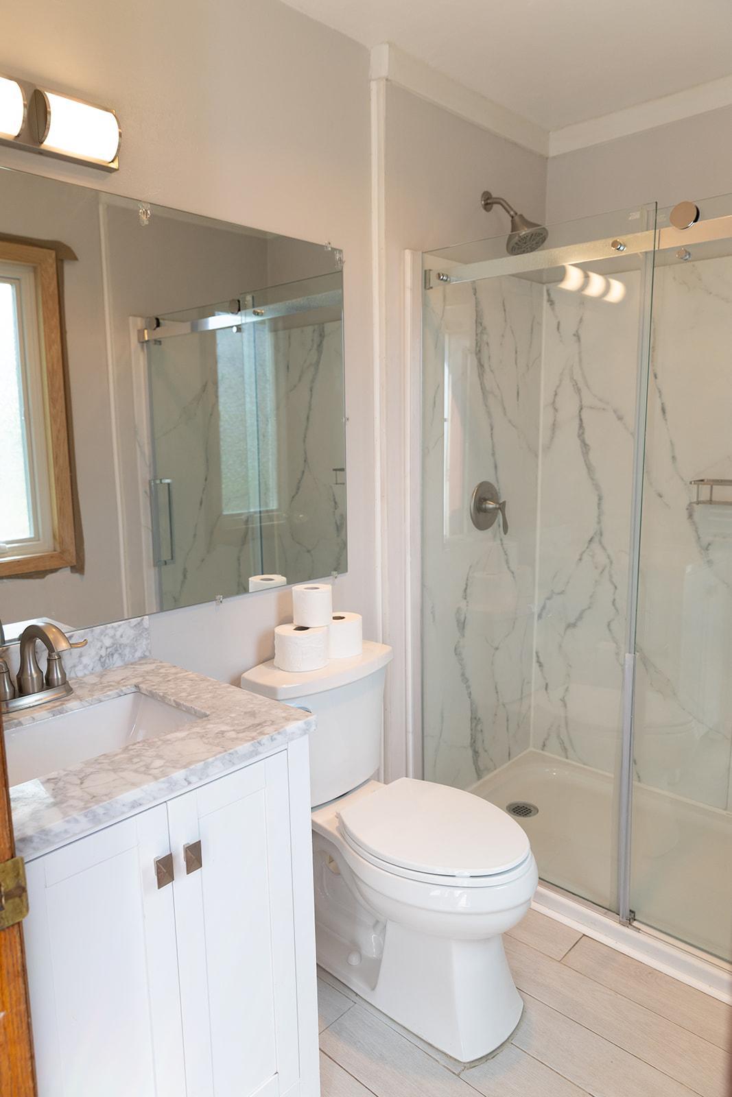 Upper level bath is perfect!