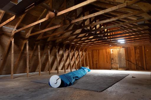 Upper level of Barn has room for anything!