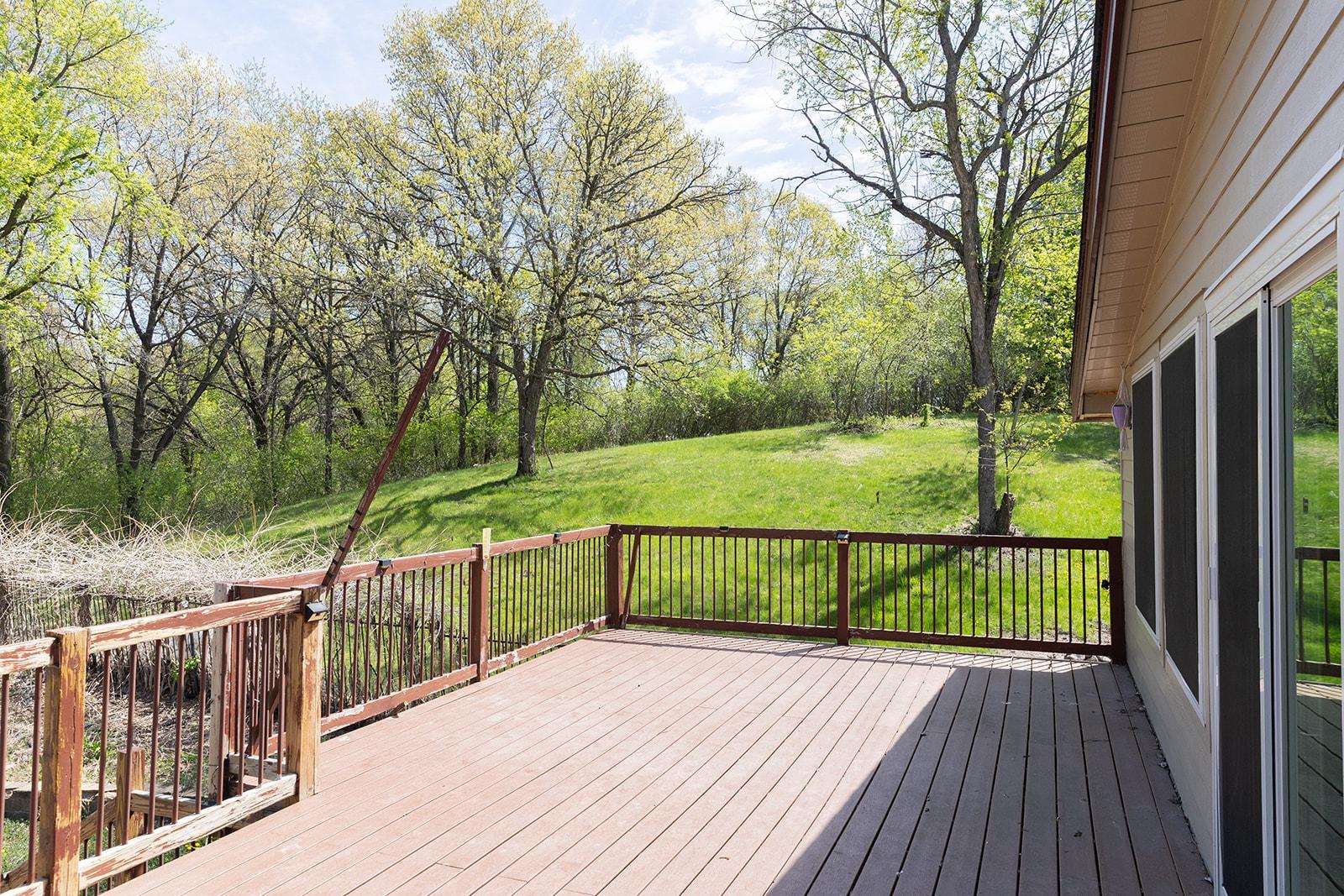 Very large deck