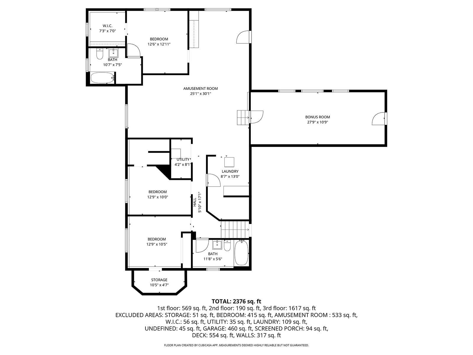 Lower Level Floorplan