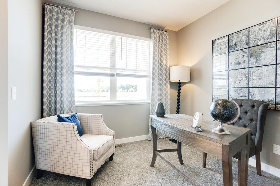 Main floor office or flex room.