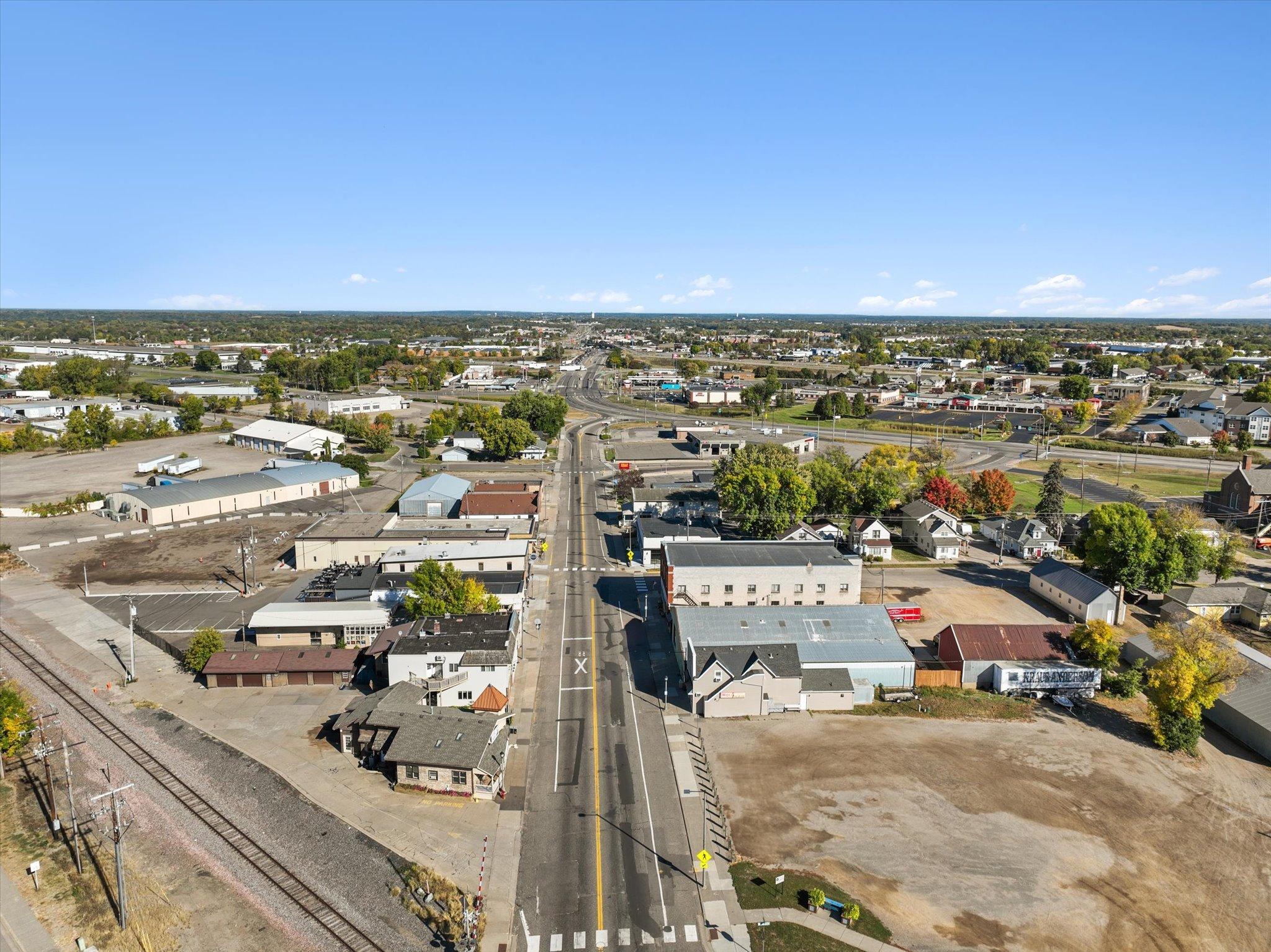 Downtown Rogers.