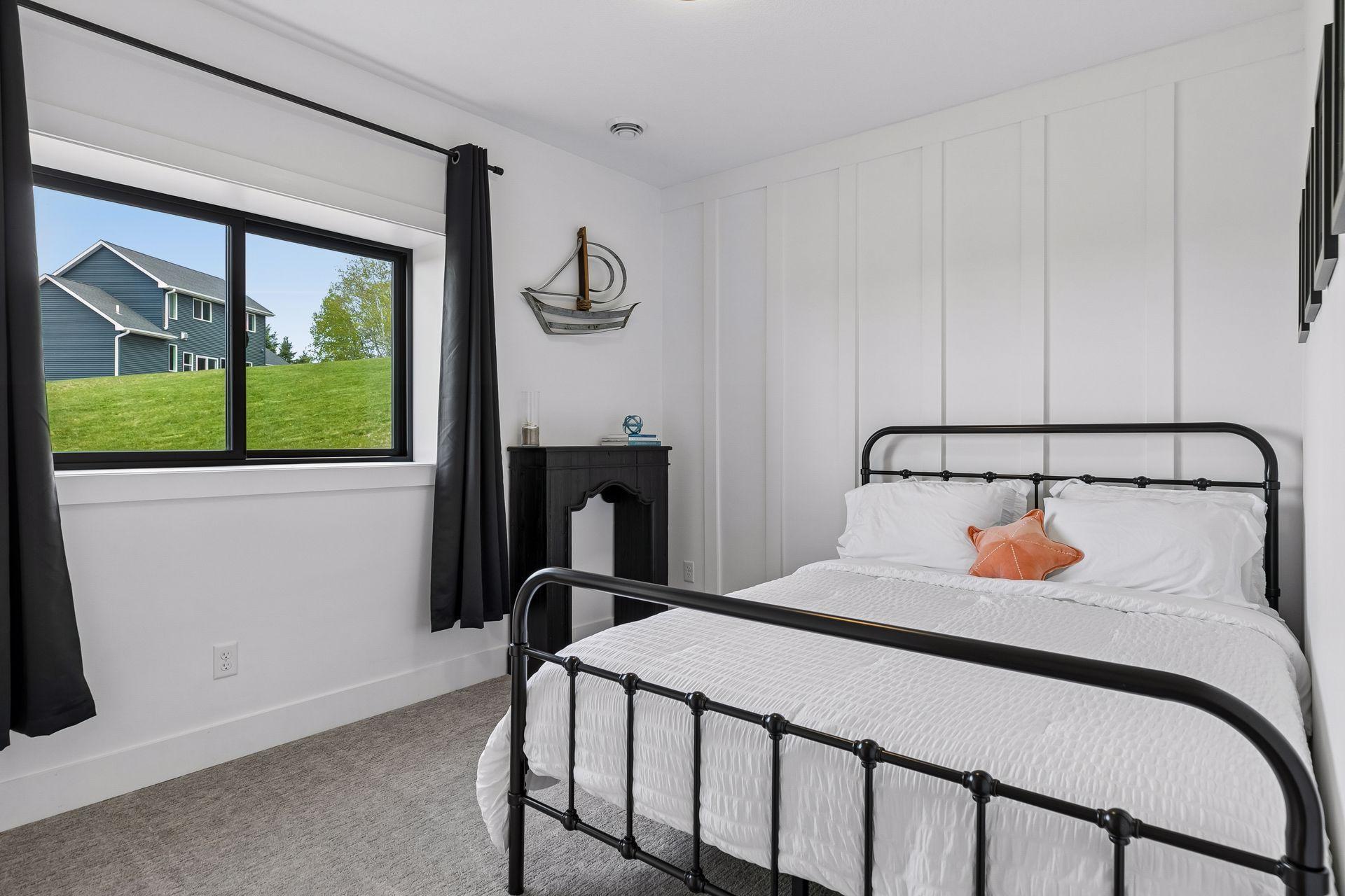 4th bedroom in lower level