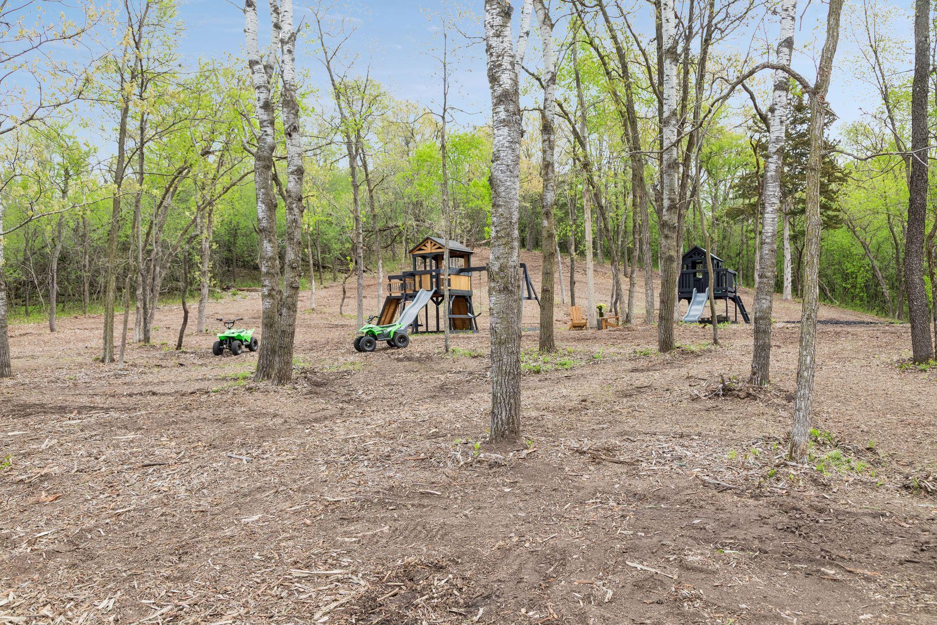 Your kids and their friends will have space galore to play, run, hike and go 4-wheeling