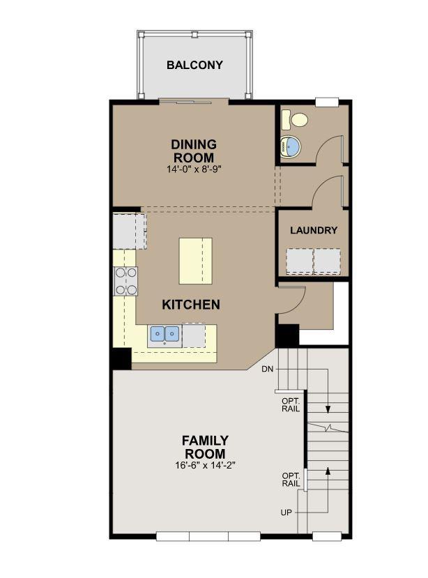 Athens Second Level Floorplan.