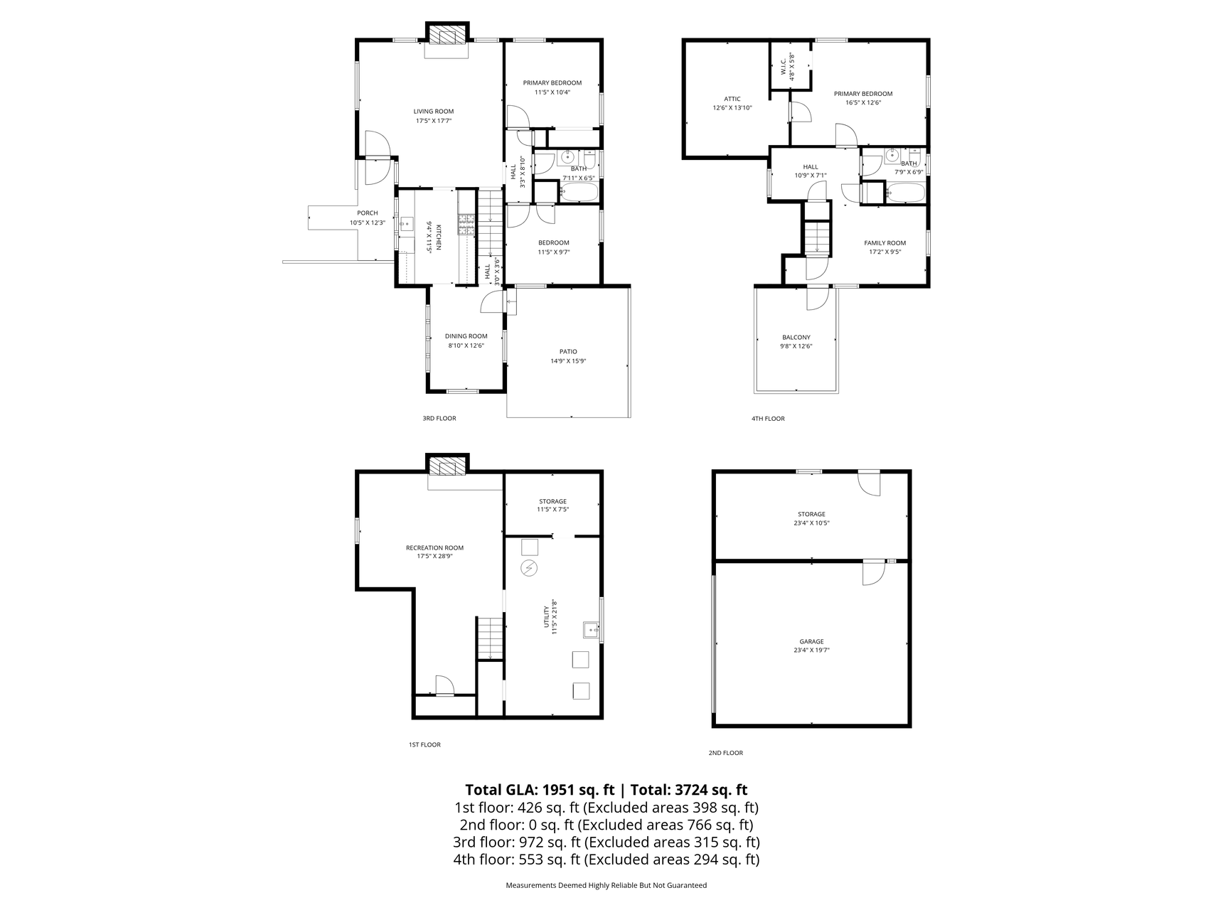Full floorplan - dimensions are approximate