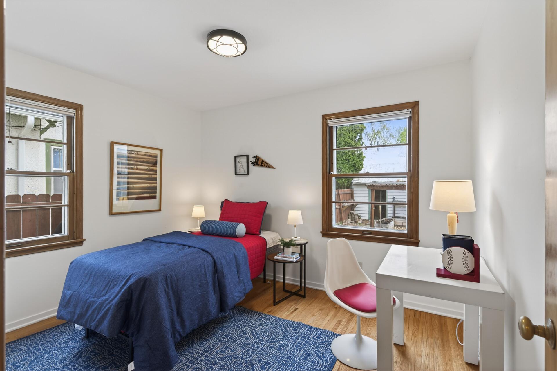 East lower level bedroom