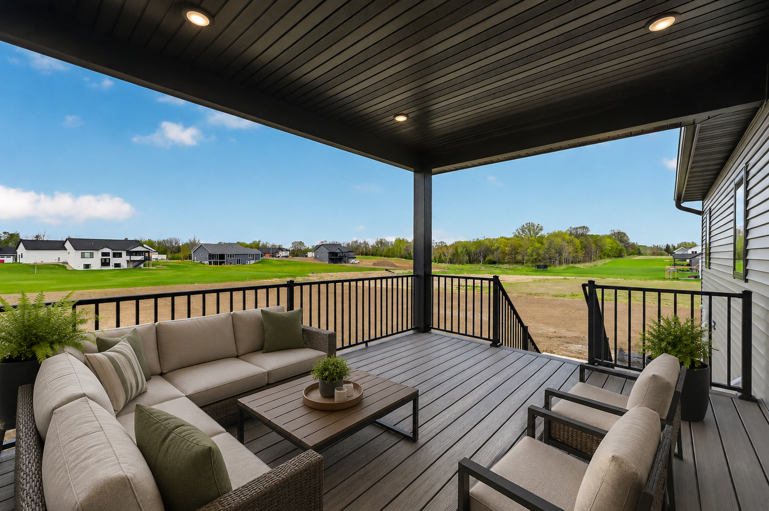 covered deck (virtually staged)