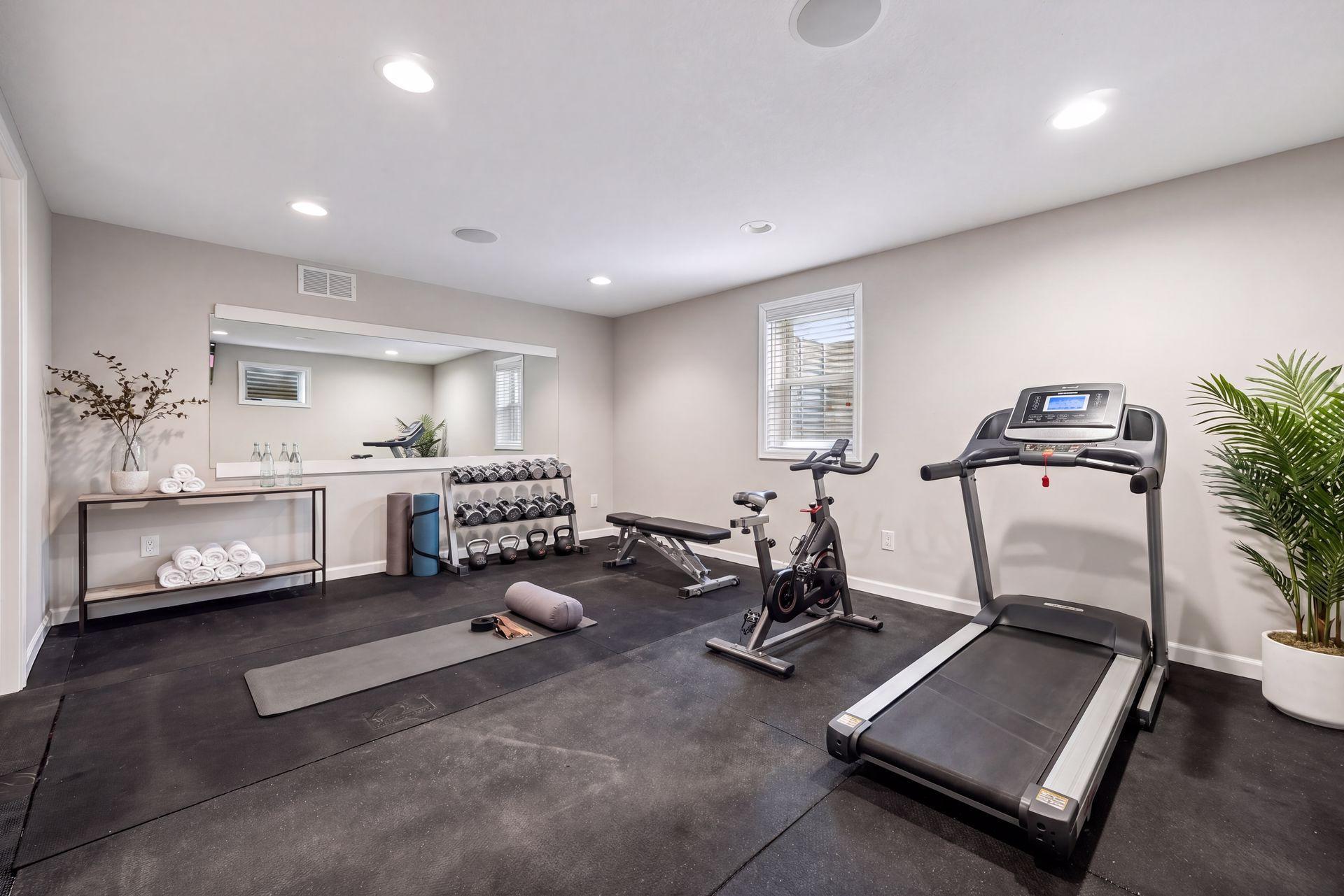 Exercise Room - Virtually Staged