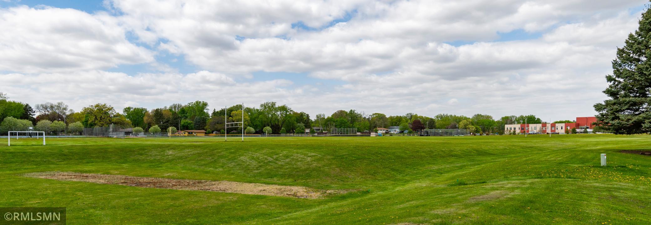 The field immediately west of this property is owned by the Roseville school district.