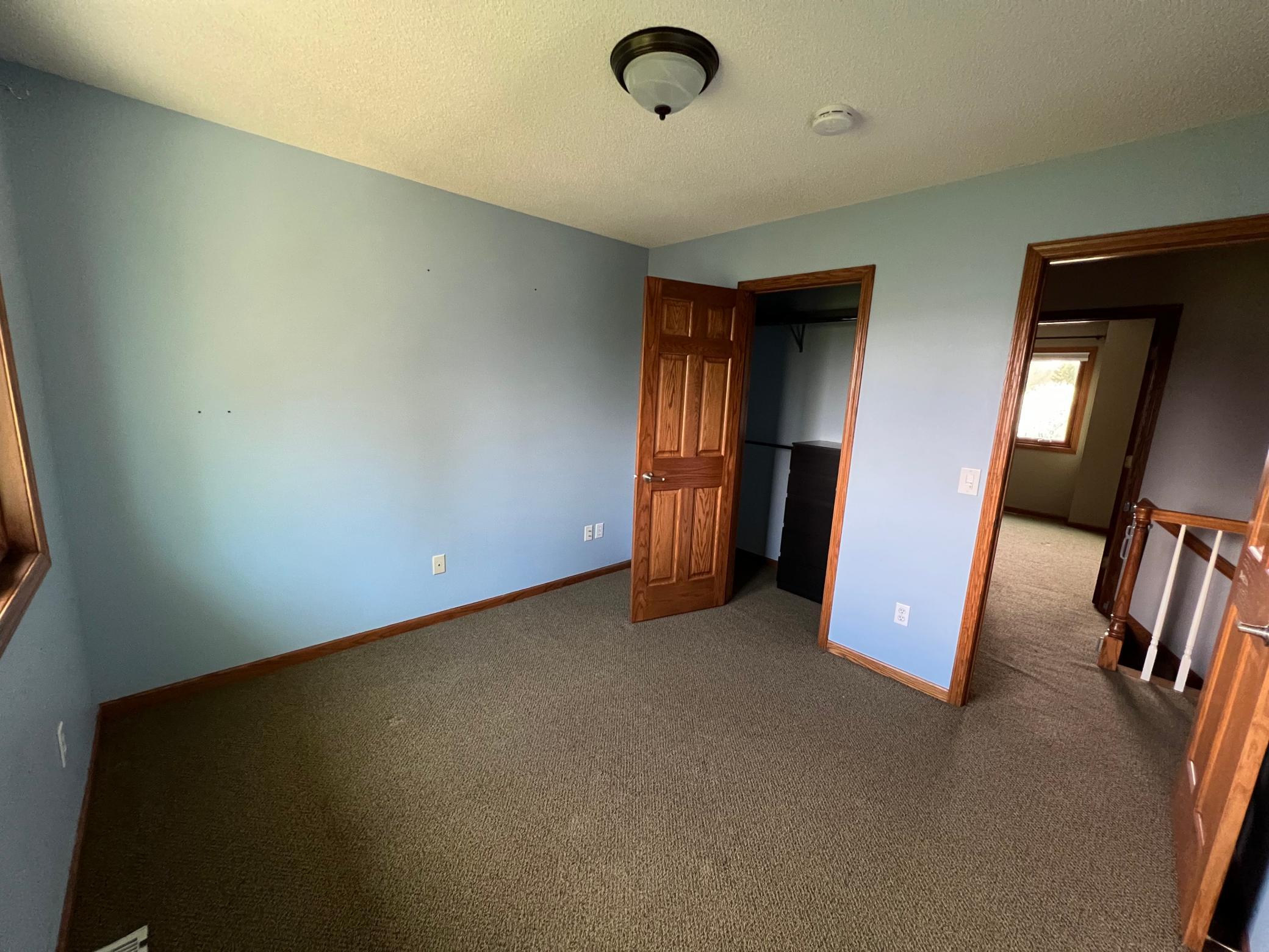 Upstairs Bedroom #3 overlooks backyard