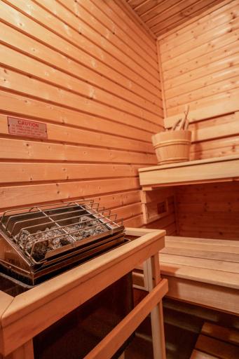 indoor sauna