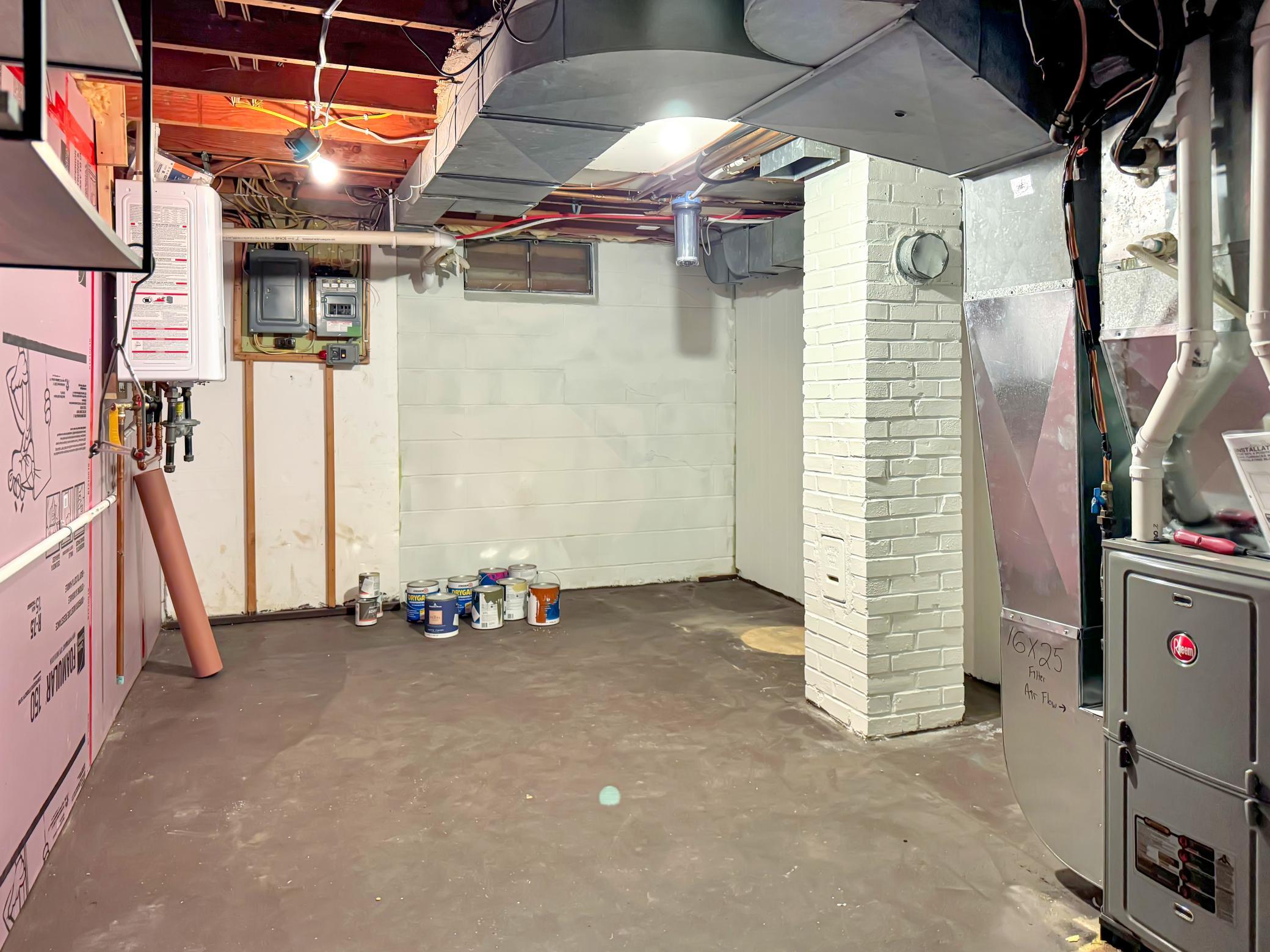 Basement Mechanical Room