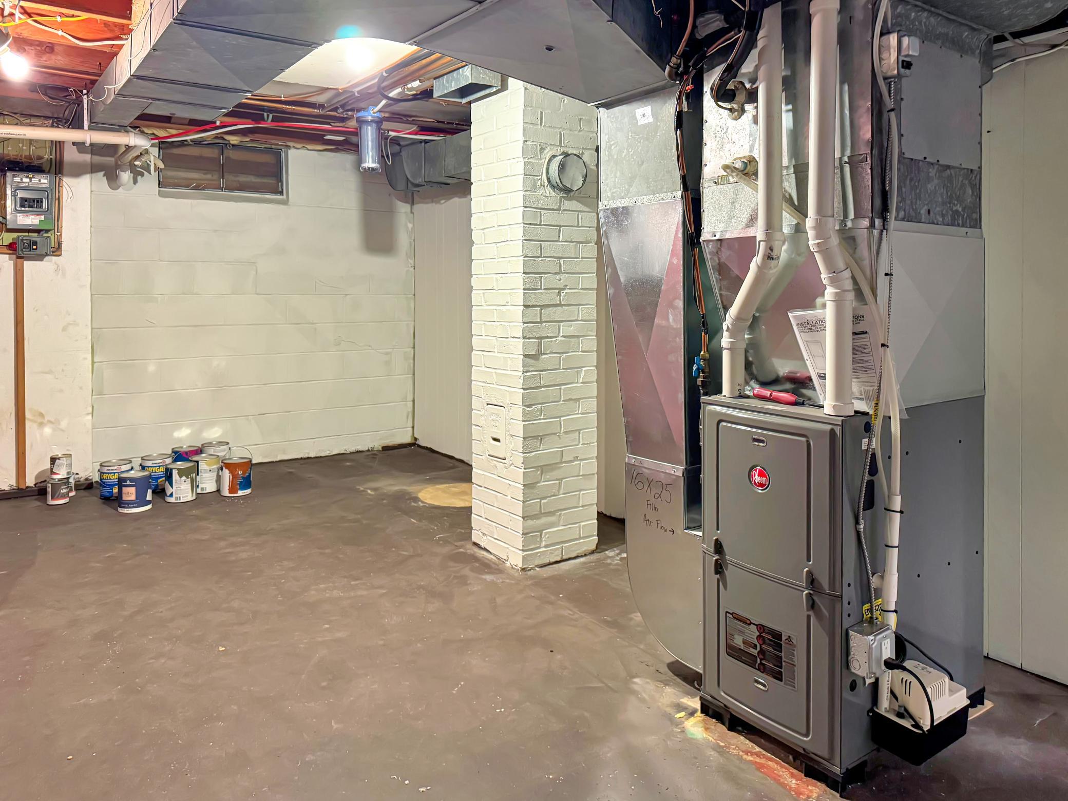 Basement Mechanical Room