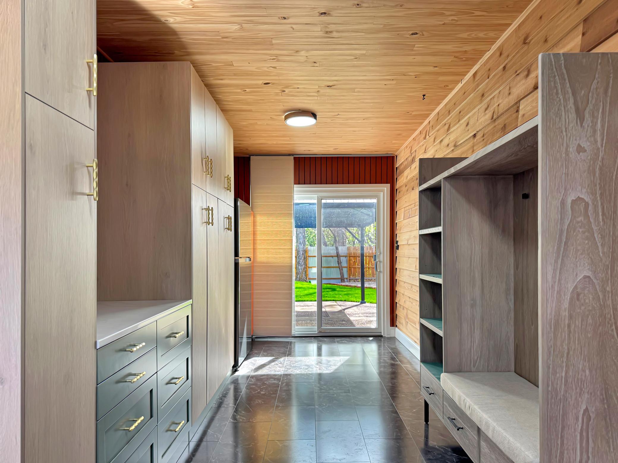 Entrance/Breezeway leading to Patio Doors