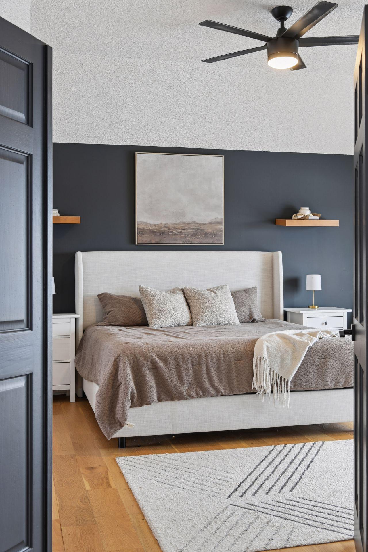 Designed for Rest. Generous proportions, natural light, and architectural presence create a suite that feels both expansive and intimate.