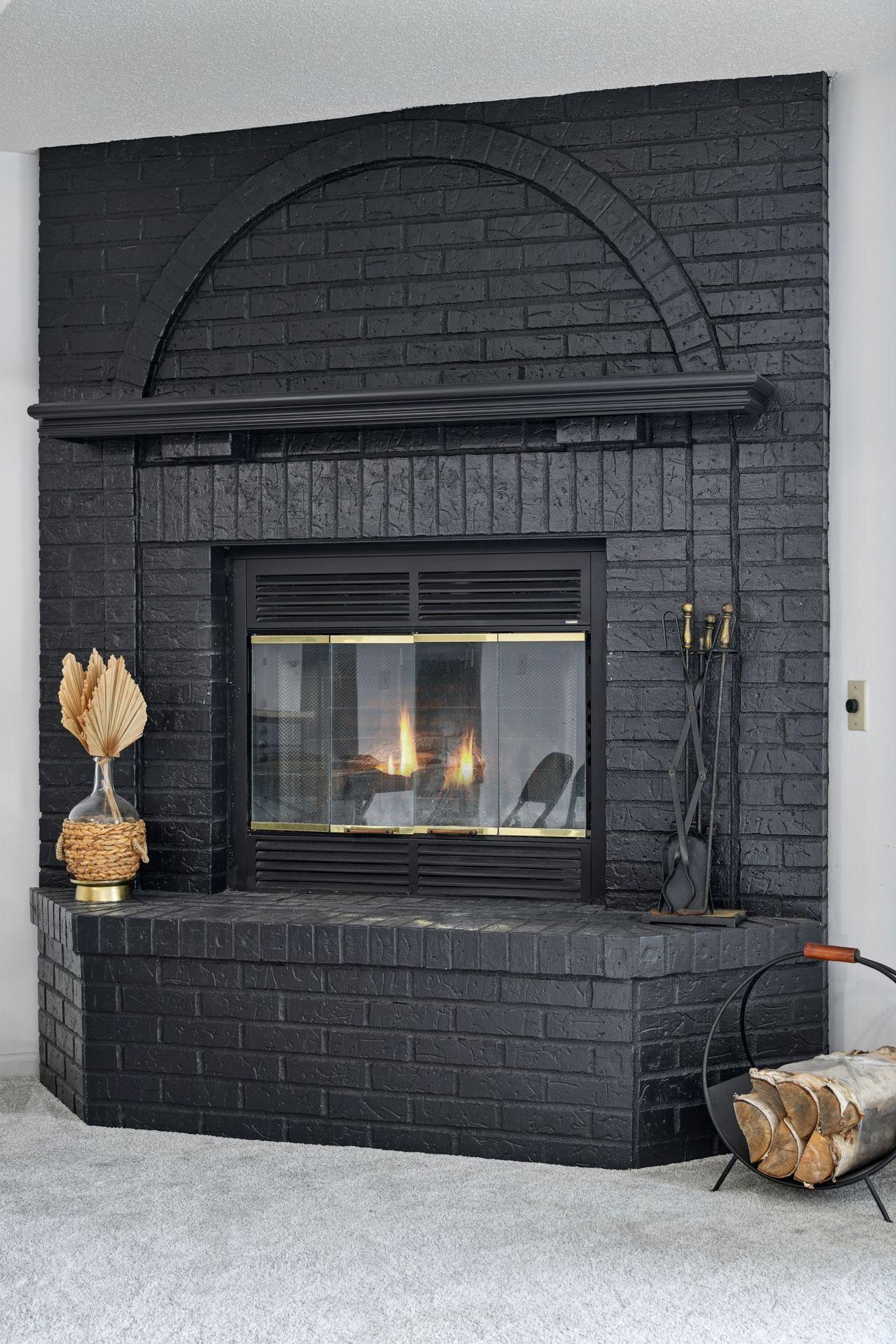 Crafted in Stone. Anchored in Warmth. A stunning masonry fireplace creates a timeless focal point — bringing character and comfort to this grand entertaining space.