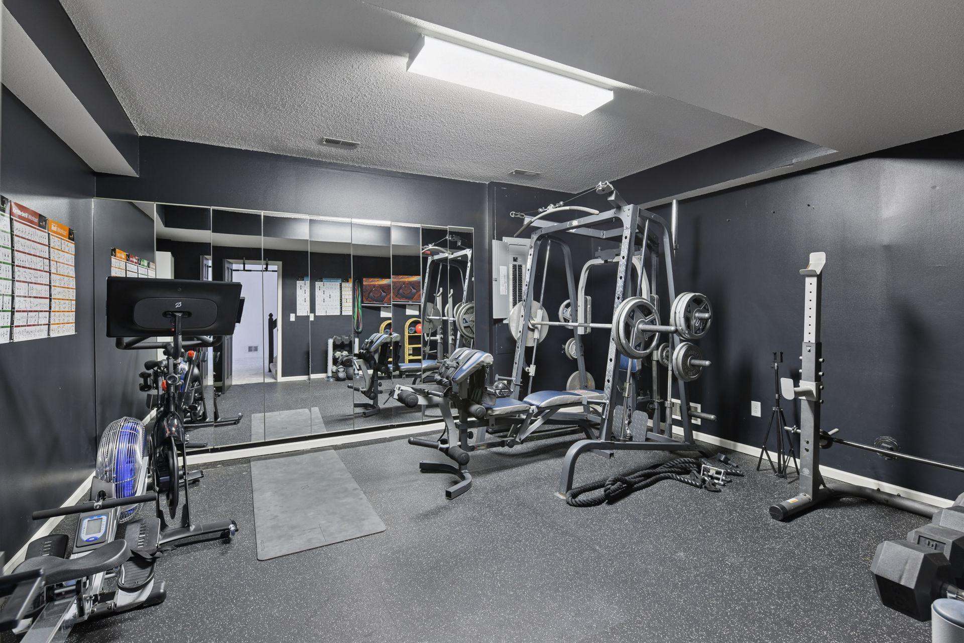 A private, thoughtfully designed fitness space allows for strength, movement, and balance — on your schedule.