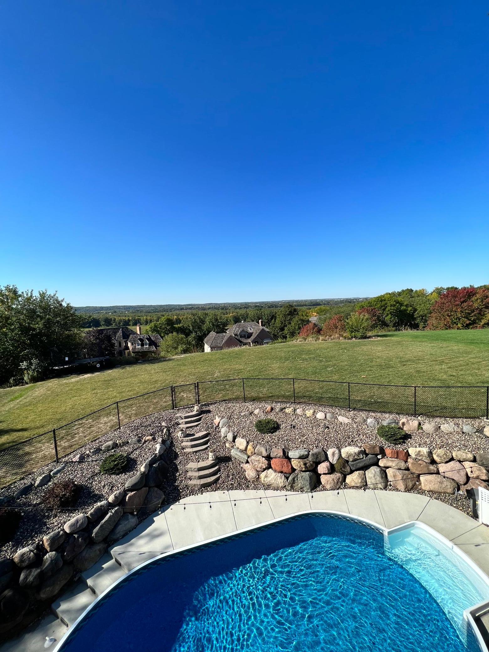Landscaping & Pool deck