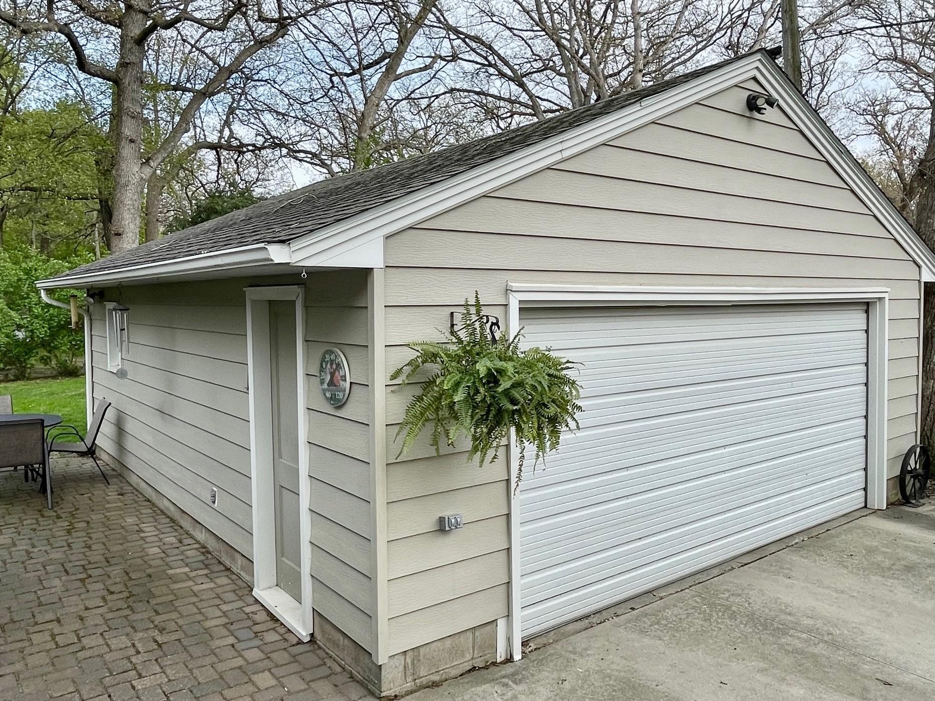 Double garage