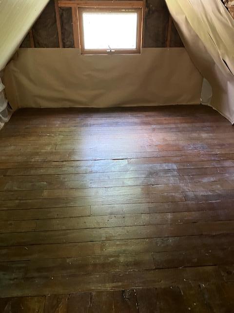 Walk up attic- endless possibilities. Play room, office, bedroom