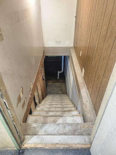 Basement stairway