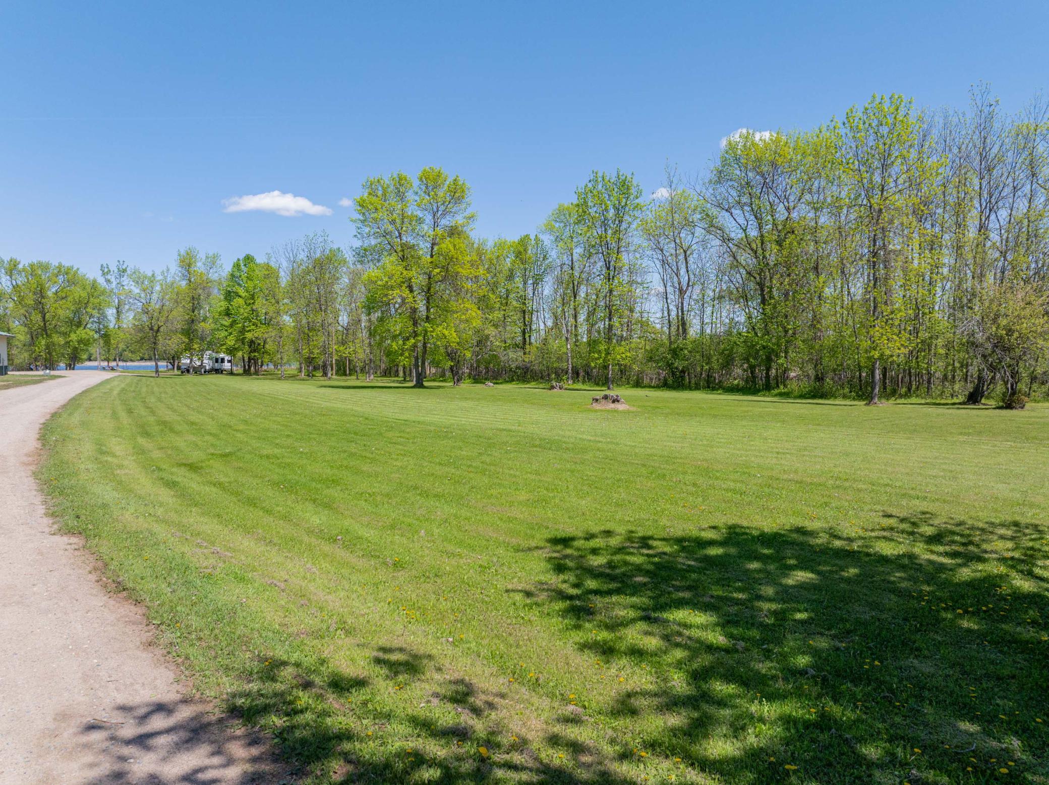 View from the driveway