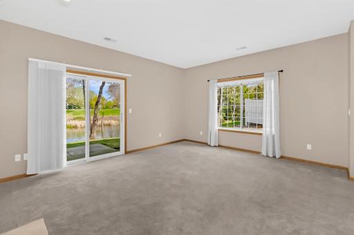 Plenty of natural light and 9 foot ceilings