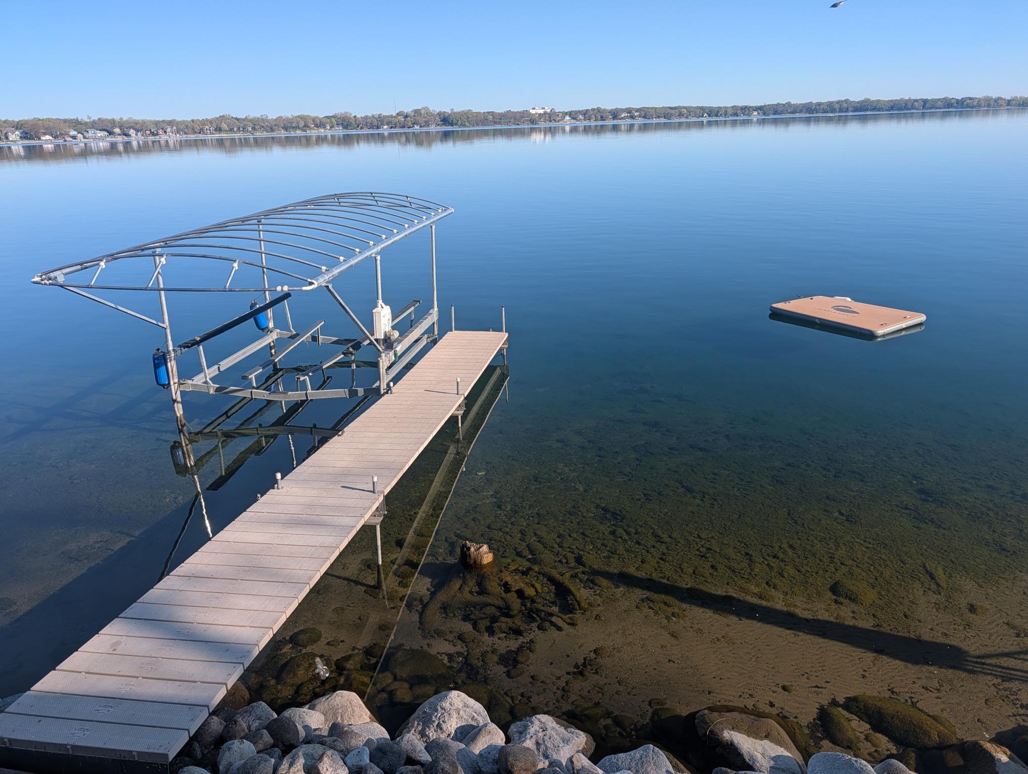 Another amazing crystal clear lake view