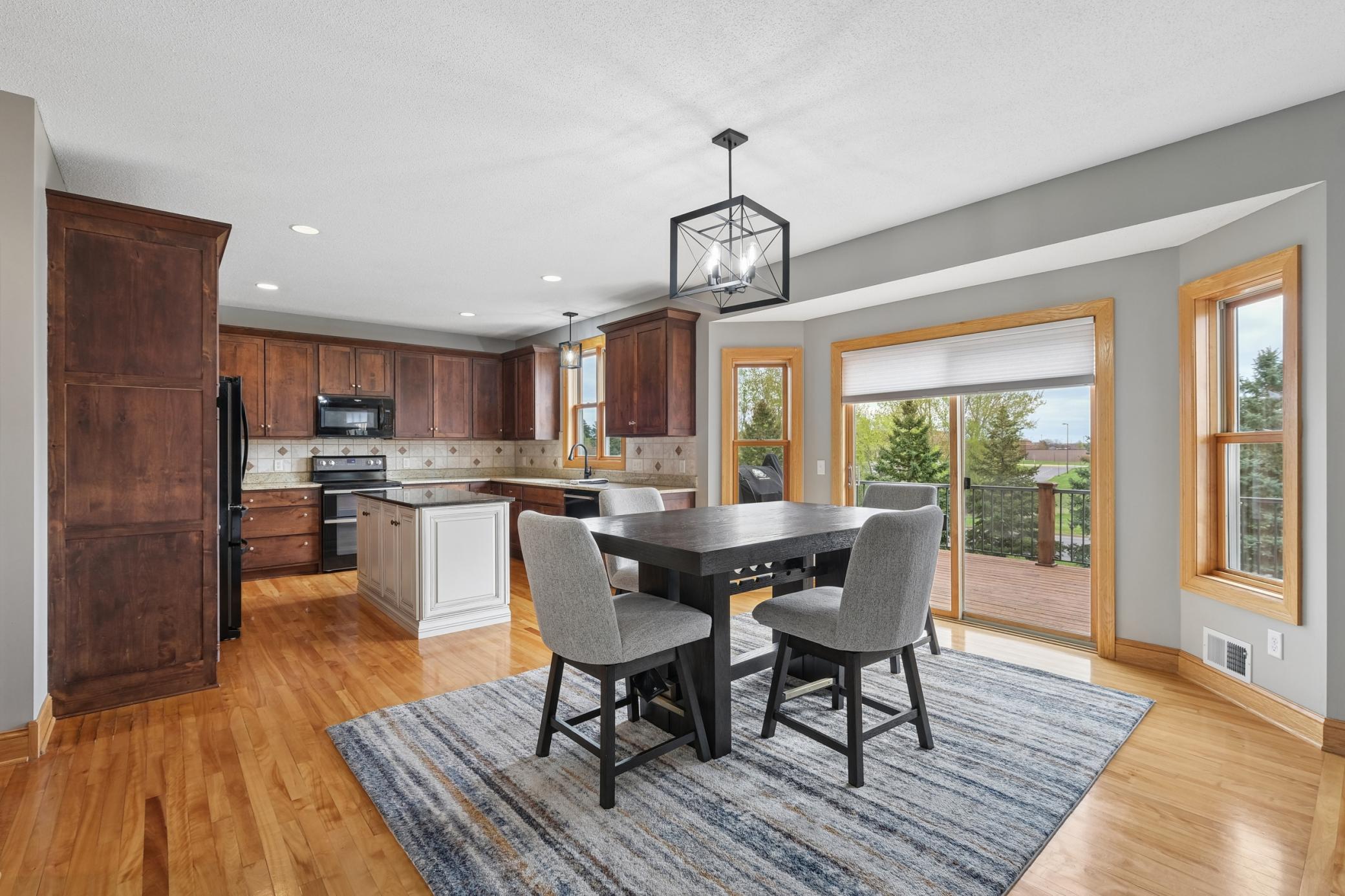 Large dining area