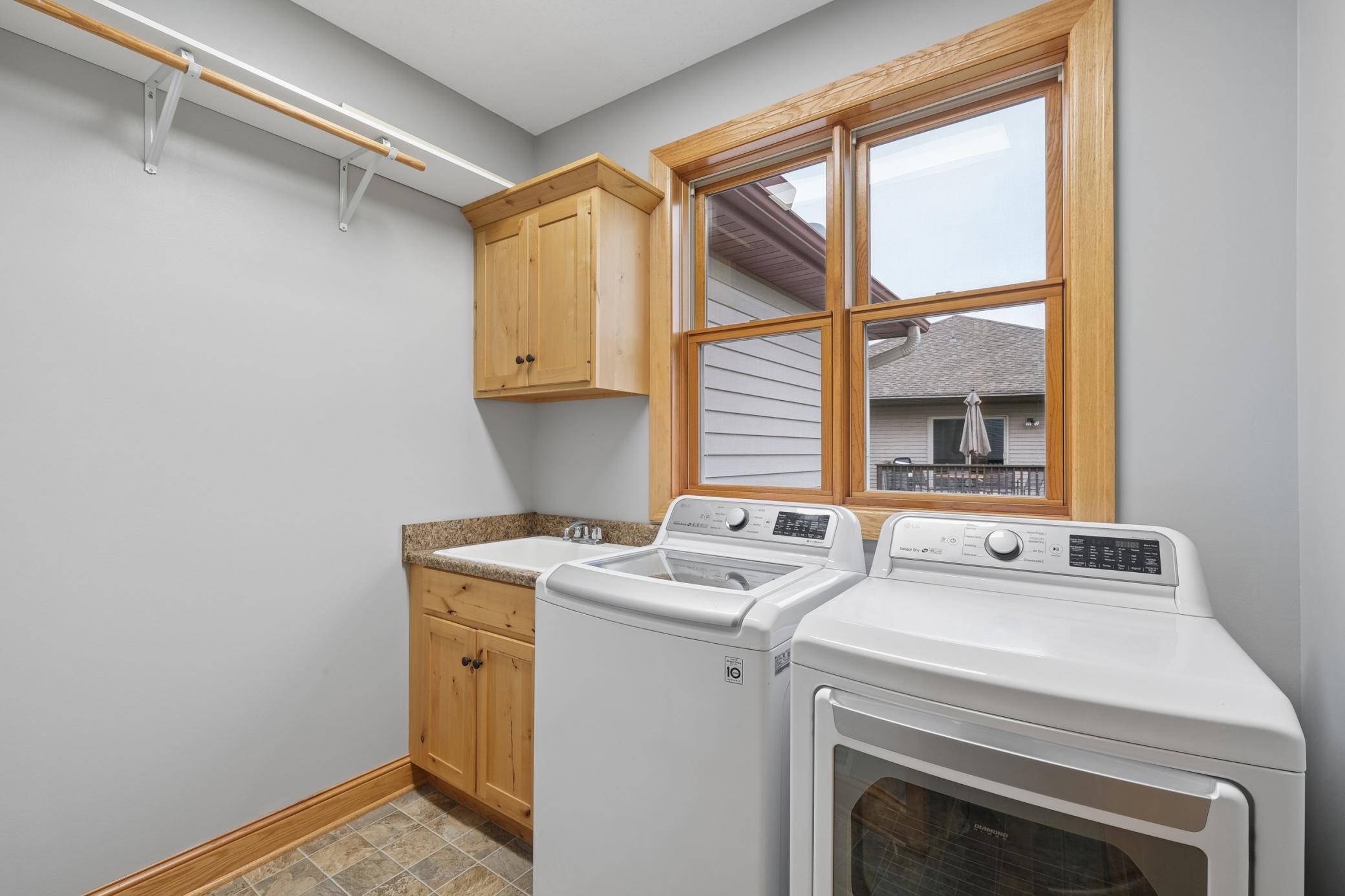 Main floor laundry