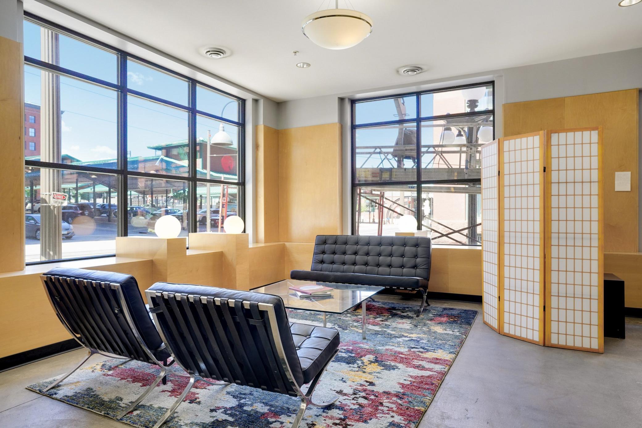Stylish lobby