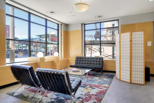 Stylish lobby