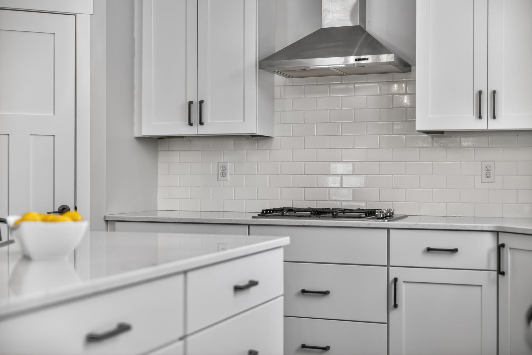 White cabinetry
