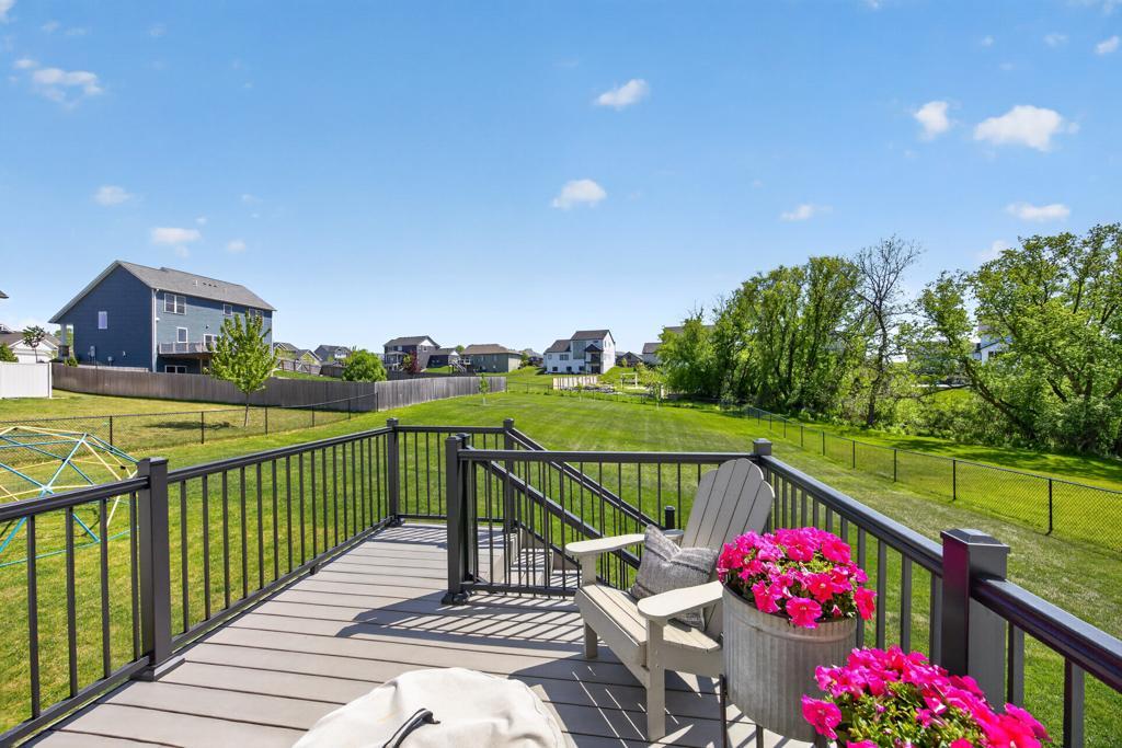 Enjoy beautiful landscaped yard