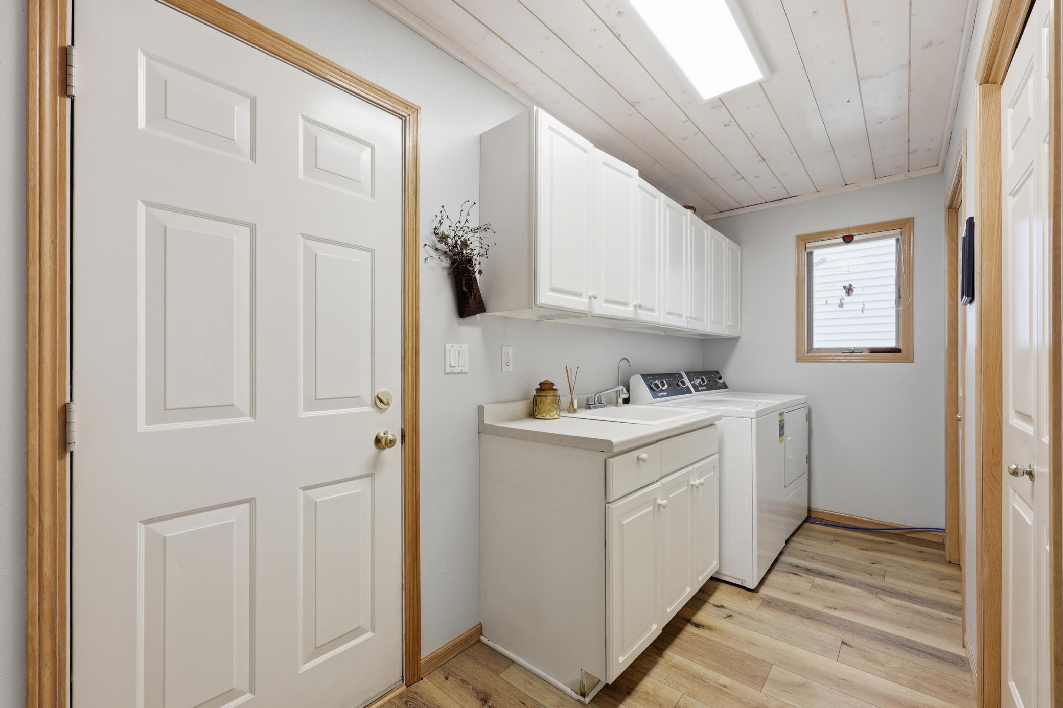 Main floor laundry